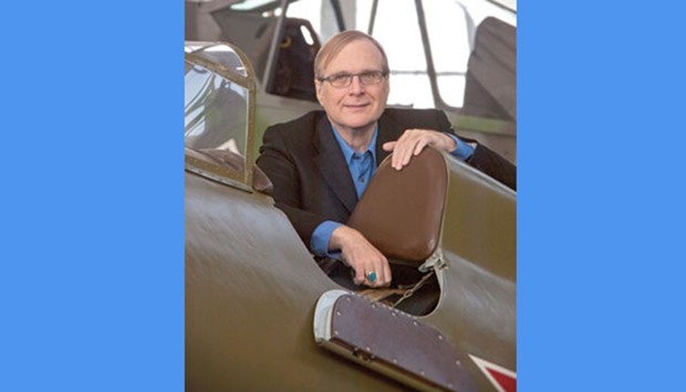 BIG MAN, BIGGER IDEAS: Paul Allen.