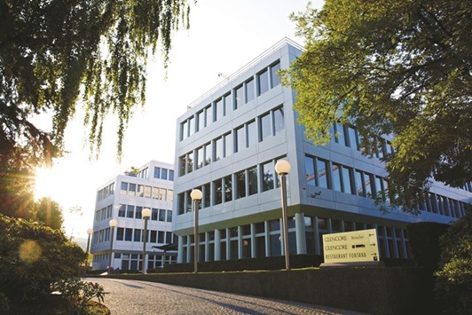 Glencore headquarters is seen in Baar, Switzerland. The zinc market is feeling the effects of last yearu2019s 26% collapse in prices that prompted miners including Glencore to trim output.