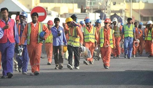 Qatar has a huge migrant workforce