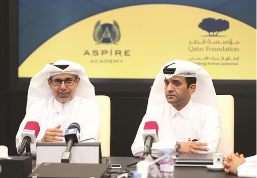 The MoU was signed by Aspire Academy deputy director general Ali Salem Afifa and Mohamed al-Soud, head of Recreation Services, QF Facilities and Community Services.