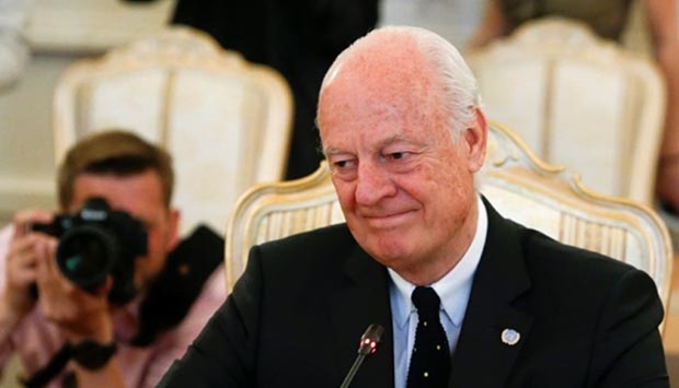 Staffan de Mistura says the time is not yet mature for the official third round of the intra-Syrian talks