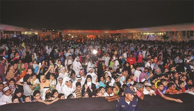 The crowd at Freej Aspire last year.