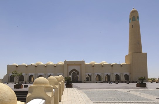 Sheikh Muhammad Ibn Abdul Wahhab Mosque in Doha. PICTURE: Noushad Thekayyil
