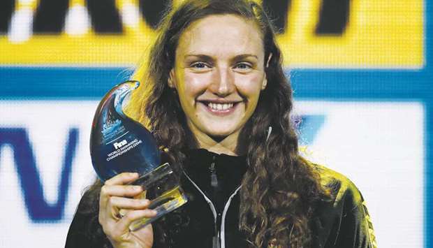 Hungaryu2019s Katinka Hosszu has won 13 medals in Doha.