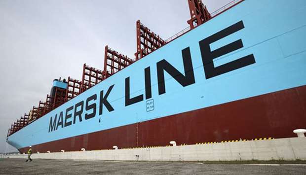 The world's no. 1 container line, Maersk of Denmark, said on Monday it would accept new bookings for container shipments to Qatar from Oman.