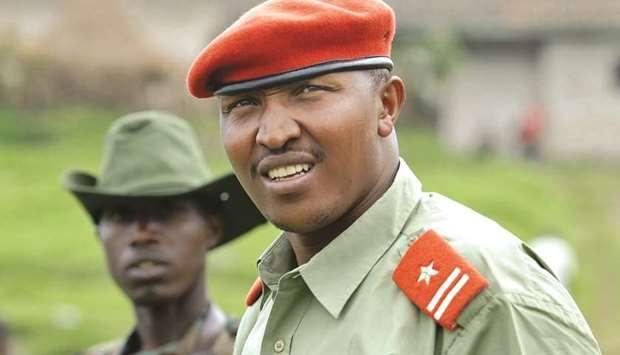 Ntaganda: has denied 13 charges of war crimes and five counts of crimes against humanity committed by his Patriotic Forces for the Liberation of Congo.