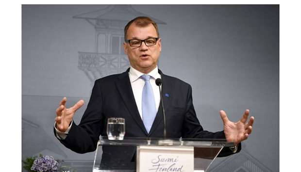 Finlandu2019s Prime Minister Juha Sipila will break up his three-party centre-right coalition, saying yesterday that he wanted to eject the nationalist Finns Party, days after the Finns chose a new anti-immigration leader.