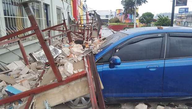 strong quake hits Guatemala