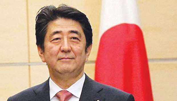 Japanese PM Shinzo Abe.