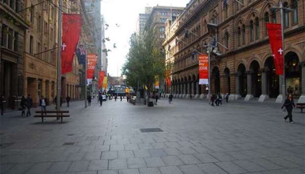Sydney is considering bollards, garden beds or other landscaping features in Martin Place.