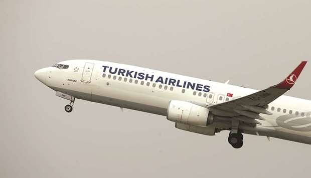A Turkish Airlines passenger aircraft takes off from Duesseldorf airport in Germany. The carrier, which offers more destinations than any other, is examining prospects in a range of markets, including India, China and the US, chairman Ilker Ayci said in an interview at the Paris Air Show.