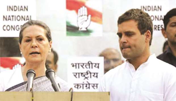 Under the feeble leadership of Sonia Gandhi and her son Rahul, Congress now seems unable even to retain seats in its historic bastions.