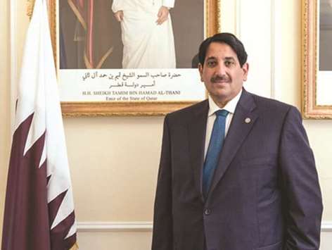 Qatari envoy to Italy Abdulaziz bin Ahmed al-Malki.