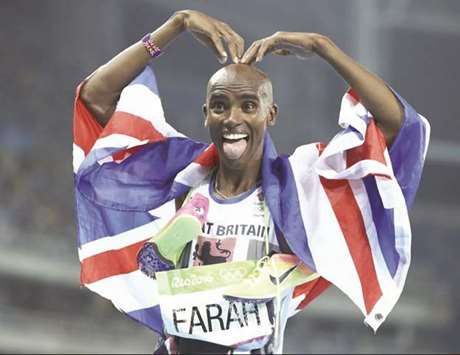 Mo Farah of Great Britain.
