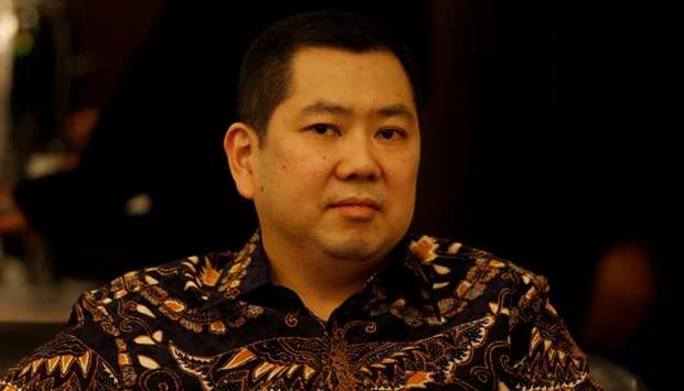 Chief Executive of Indonesia's MNC Group Hary Tanoesoedibjo looks on during his visit to the Indonesia Stock Exchange (IDX) in Jakarta, Indonesia. February 3, 2017 file photo