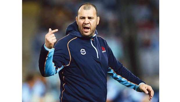 Wallabies coach Michael Cheika