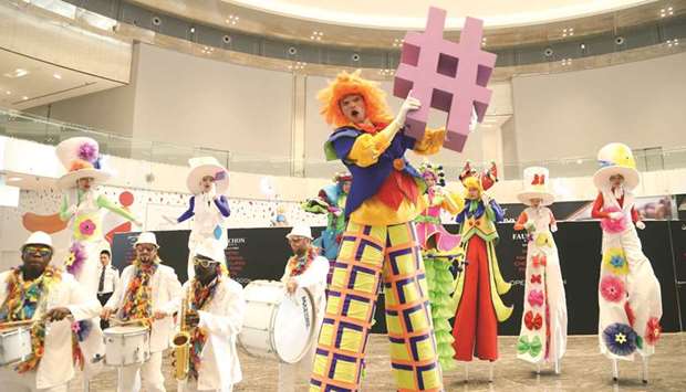 One of the QSF attractions at Doha Festival City. PICTURE: Jayan Orma