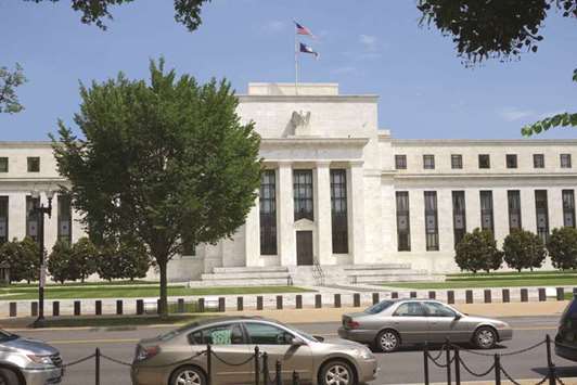 The Federal Reserve building in Washington, DC. Even in the US, where inflation gauges have tumbled below the Federal Reserveu2019s 2% target, chair Janet Yellen has reiterated that the central banku2019s tightening is on track, keeping two-year Treasury yields close to an eight-year high.
