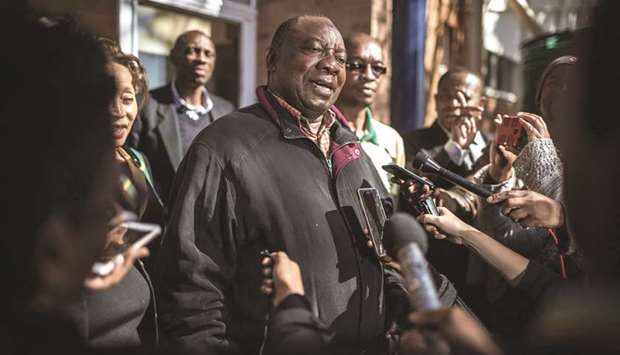 Ramaphosa: critical of Zuma.