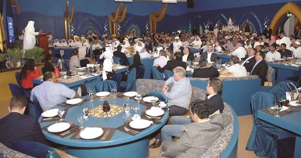 The QIB Ramadan Ghabga dinner.