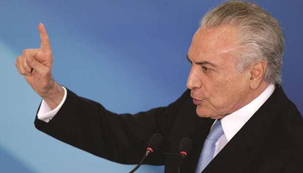 Temer: has describing Loures as u2018a very intelligent person, very capable, of a very prestigious family ... who doesnu2019t need money. He truly was a trusted adviseru2019.