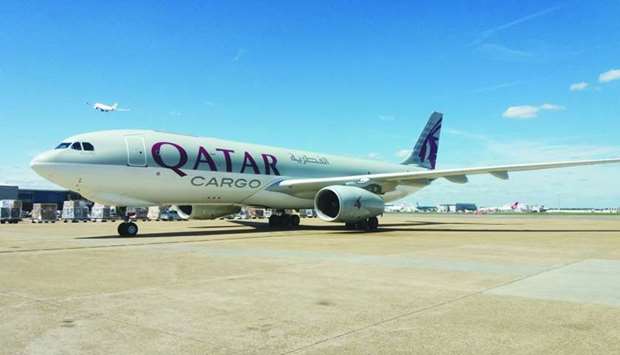 The new freighter service departs weekly from Doha on Saturdays and returns via Basel.