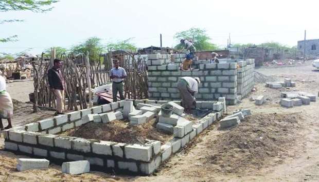 QRCS builds 160 houses in western Taiz