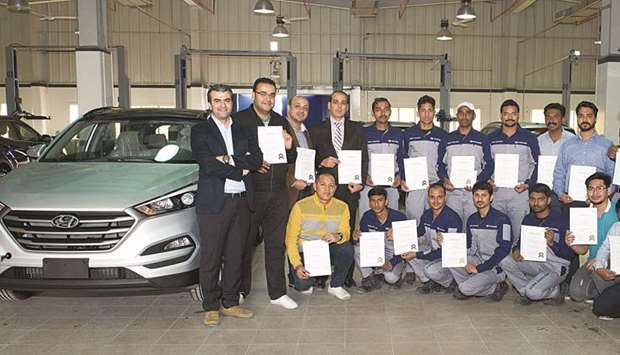 Skyline Automotive service team.