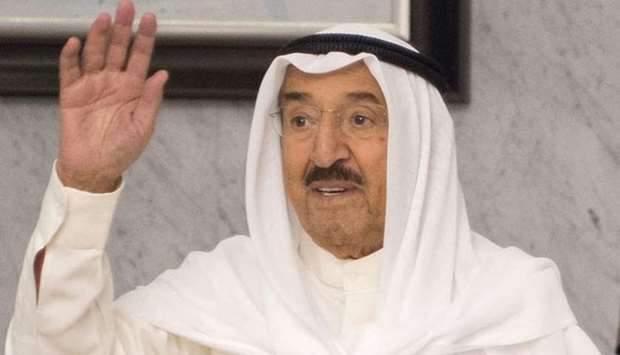 Kuwait's Emir Sheikh Sabah al-Ahmad Al-Sabah held talks Tuesday in the Saudi city of Jeddah with King Salman.