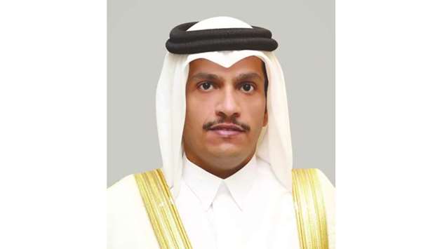 HE the Deputy Prime Minister and Minister of Foreign Affairs Sheikh Mohamed bin Abdulrahman al-Thani.