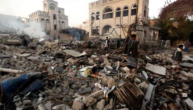 UN human rights experts said Saudi-led coalition air strikes in Yemen caused most of the civilian casualties.