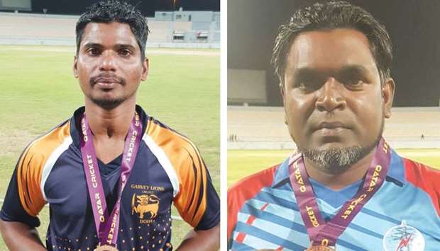 Janaka (left) and Amarnath