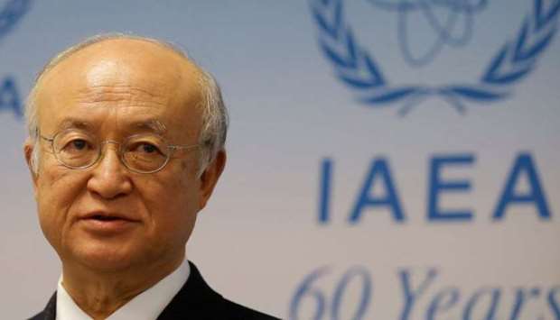International Atomic Energy Agency (IAEA) Director General Yukiya Amano