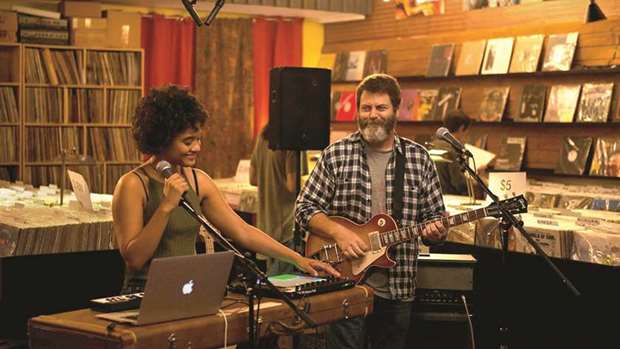 IMPRESSIVE: Nick Offerman and Kiersey Clemons offer rich performances in Hearts Beat Loud.