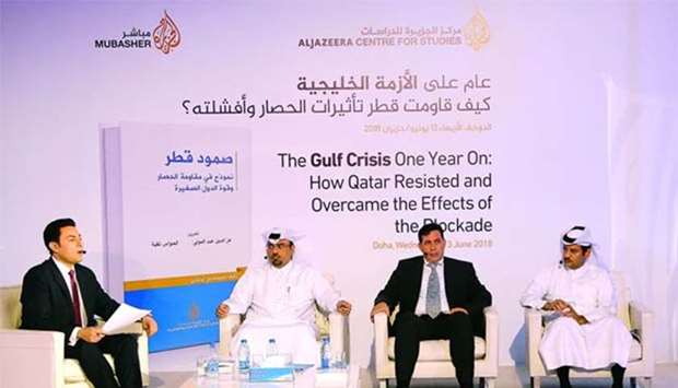 The forum explored Qatar's achievements in the aftermath of the blockade.