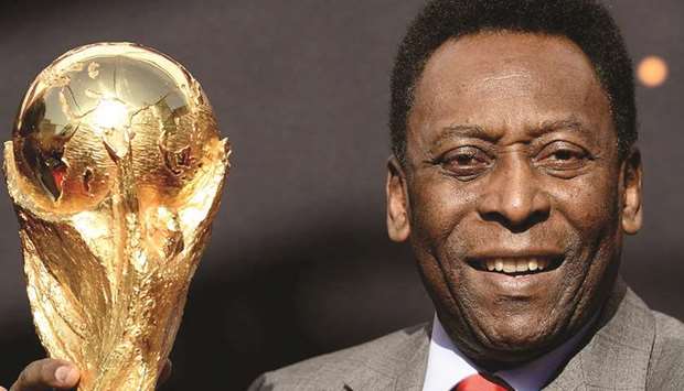 UNMATCHED: Brazilian legend Pele is the only player who has won the World Cup trophy thrice.