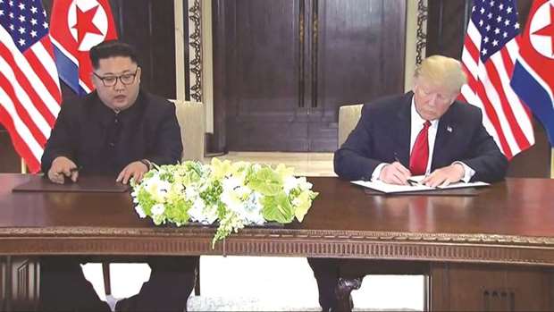 Trump and Kim: a summit more about aspirations than accomplishnments.