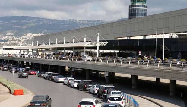 Beirut international airport, Lebanon
