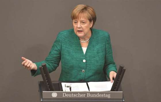 Merkel: Europe faces many challenges, but that of migration could become the make-or-break one for the EU.