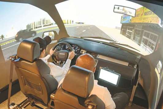 Oryx GTLu2019s state-of-the-art driving simulator offered participants the chance to experience real-world driving conditions in a completely safe environment.
