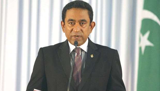 Abdulla Yameen facing a united challenge.
