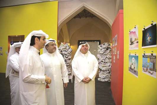 Organised by Katara Art Centre, the exhibition features the works of six prominent Qatari cartoonists.