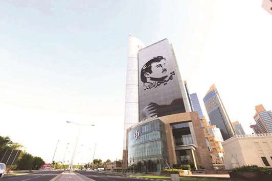 The iconic image of u201cTamim Al Majdu201d became the emblem of solidarity and was ubiquitous in adorning office buildings, car windows, and walls of private and public properties around the country.