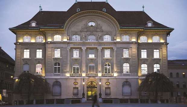The headquarters of the Swiss National Bank in Bern, Switzerland. The SNB has built up a $750bn war chest after years of currency interventions but a referendum to limit money creation, if passed, could end such operations and have repercussions far beyond Switzerlandu2019s borders.
