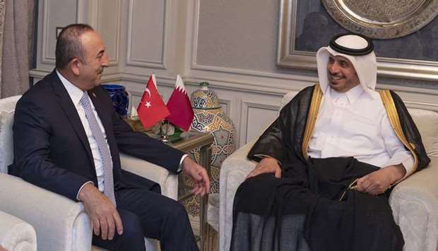 PM meets Turkish FMrnrn