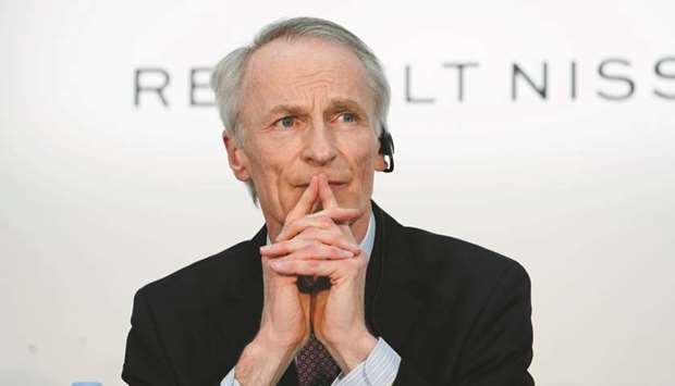 Jean-Dominique Senard, chairman of Renault.