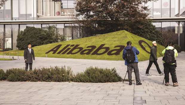 Alibaba Group Holding headquarters in Hangzhou, China. The countryu2019s biggest e-commerce company holds the record for the worldu2019s largest initial public offering with its $25bn float in New York five years ago.