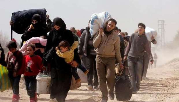 migrants fleeing Syria