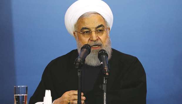 President Hassan Rouhani has said Iran cannot stick to the agreement unilaterally.