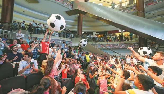 A double treat is in store for football fans at Lagoona Mall.